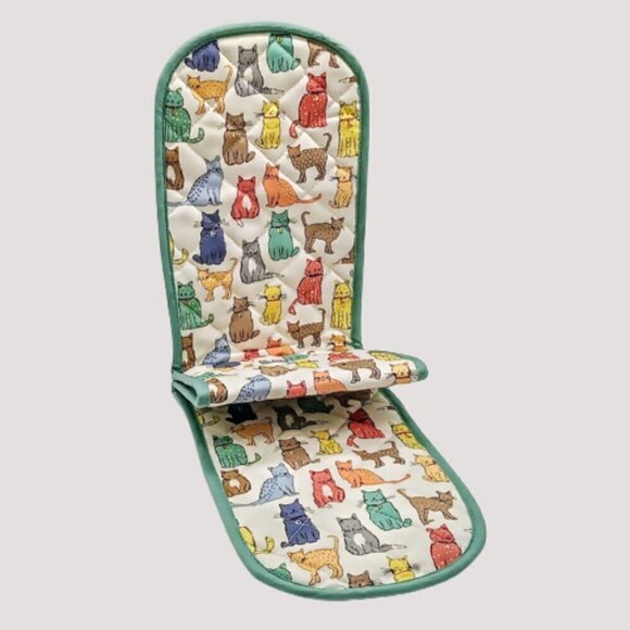 Ulster Weavers Quilted Double Oven Glove - Cats - Picture 4 of 6